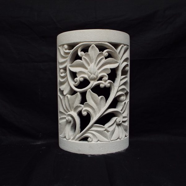 Lótuszmintás fali lámpatest