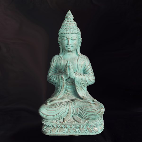 Namaste Buddha – zöld-arany