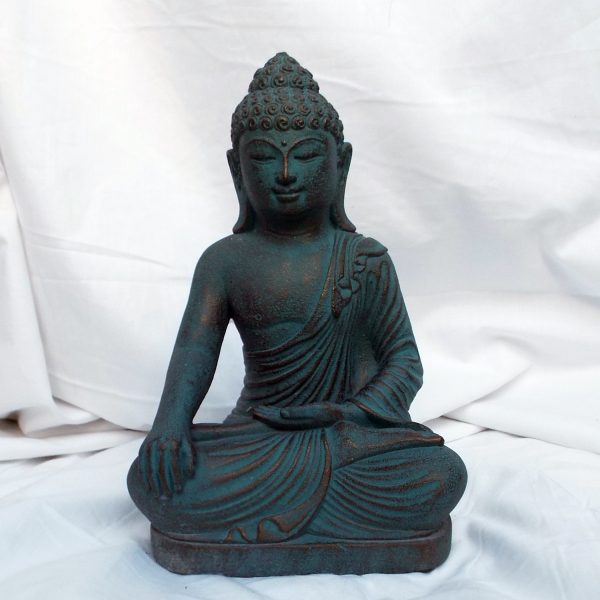 Zöld-arany ébredő Buddha
