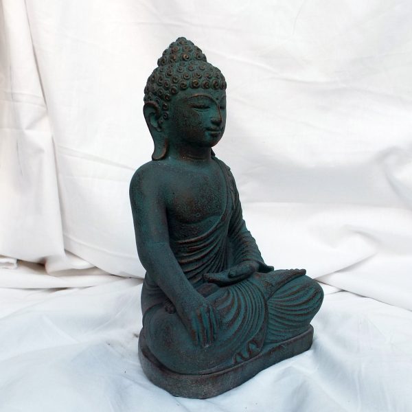 Zöld-arany ébredő Buddha
