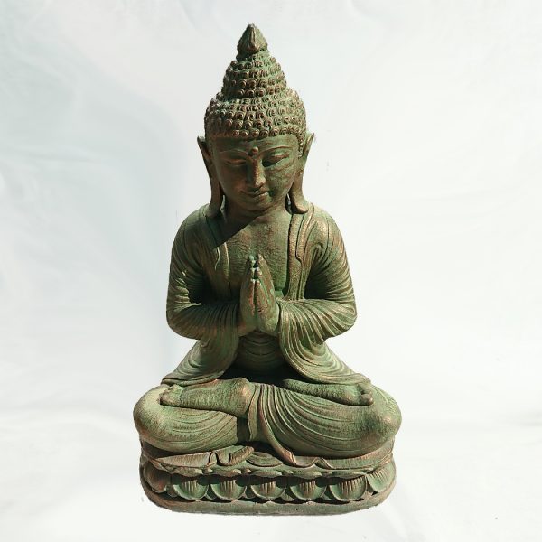 Namaste Buddha – zöld-arany